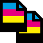 Dubbelzijdig full colour